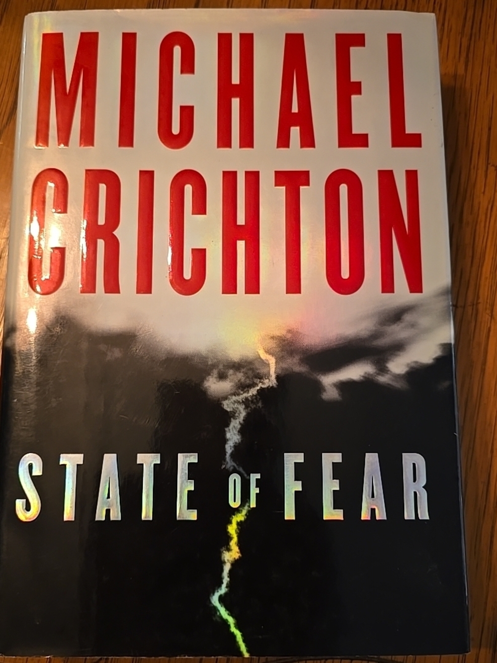 Michael Crichton "State of Fear" Hardcover